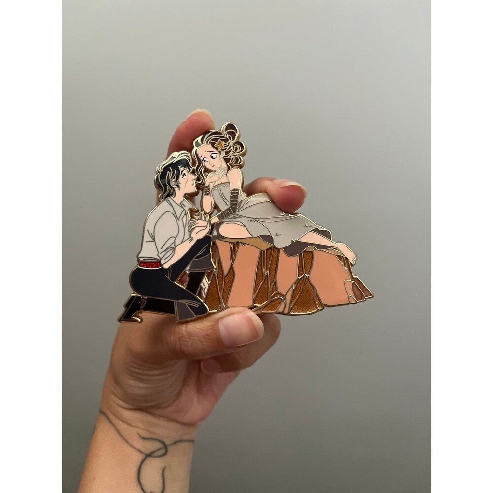 Primrose Little Mermaid x Reylo Crossover Fantasy Pin